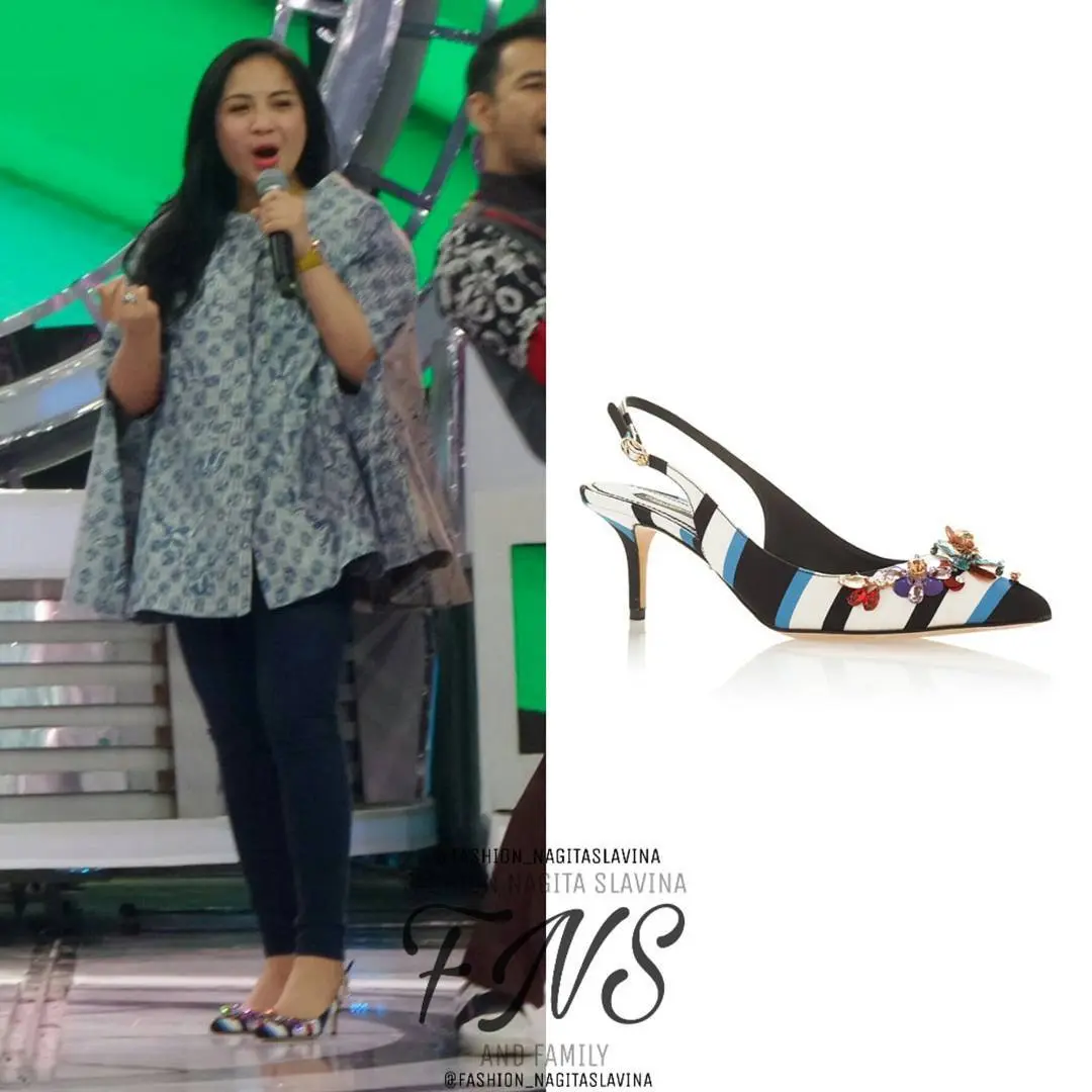 Koleksi sepatu mewah Nagita Slavina. (Instagram/fashion_nagitaslavina)
