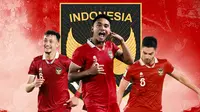 Timnas Indonesia - Ivar Jenner, Marselino Ferdinan, Sandy Walsh (Bola.com/Adreanus Titus)