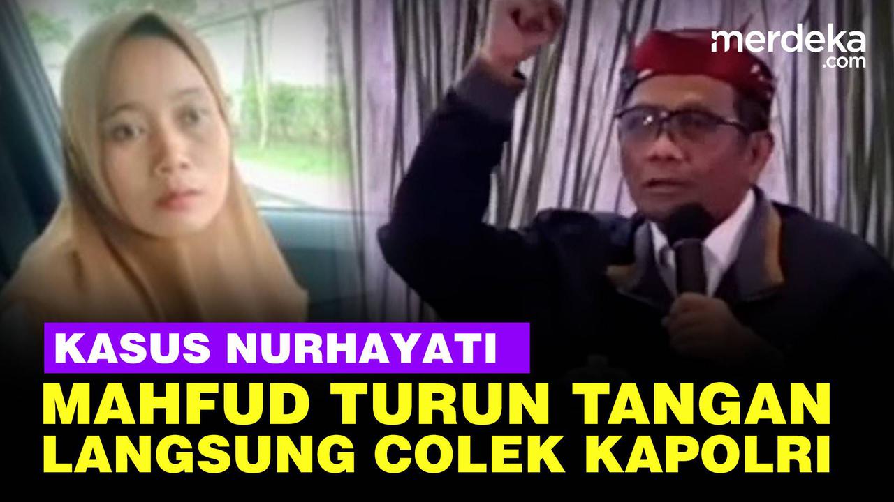 VIDEO: Mahfud Ungkap Konyolnya Kasus Nurhayati Sampai Colek Kapolri dan Jaksa Agung
