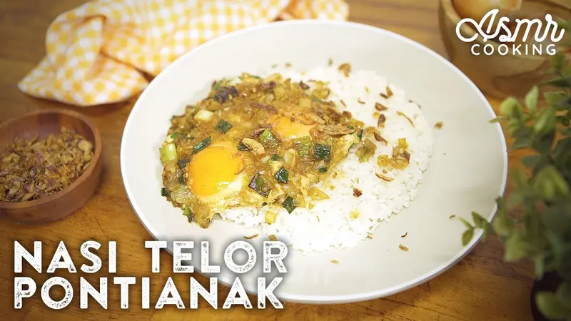 Nasi Telur Pontianak (Foto: Kokiku TV)