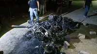 Tawuran Fakultas Teknik Vs MIPA di UNM, Lima Motor Dibakar