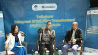 Talkshow Integrasi SPBE Pilar Transformasi Digital Indonesia: Pelayanan Data Terpadu untuk Indonesia Maju, yang diselenggarakan Kementerian Komunikasi dan Informatika RI di Jakarta, Rabu (6/12/2023). (Ist)