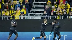 Arsenal berhasil membawa pulang tiga poin dari markas Bodo/Glimt di Aspymra Stadion, Norwegia, Kamis (13/10/2022). (Fredrik Varfjell/NTB Scanpix via AP)