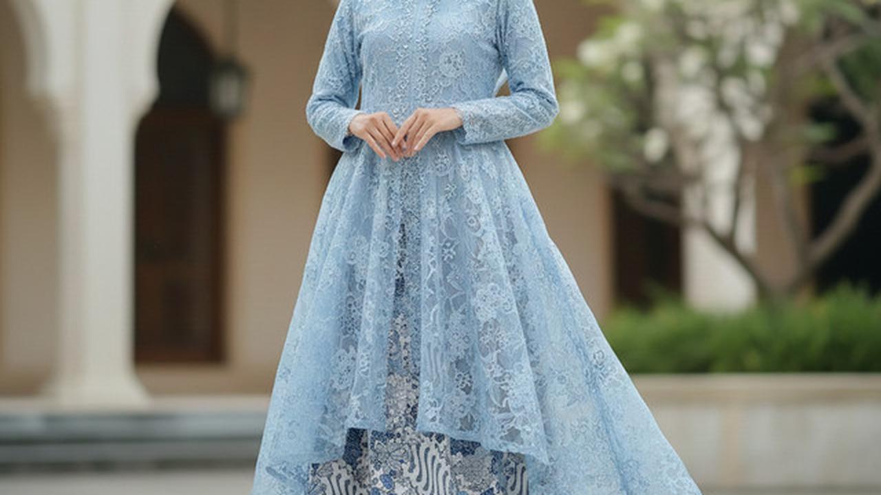 7 Warna Gamis Batik Brokat yang Diprediksi Hits untuk Ramadan 2026: Dusty Lilac hingga Sage