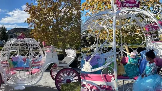 Putri Kylie Jenner Dapat Kado Natal Kereta Kencana dari Sang Ayah. (Sumber: Instagram/kyliejenner)