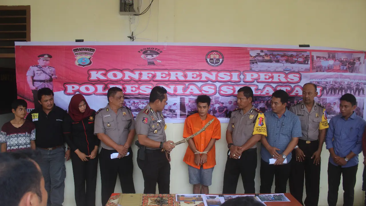 Pria Nias Aniaya Keponakan Gara-Gara Jawab Belum Makan