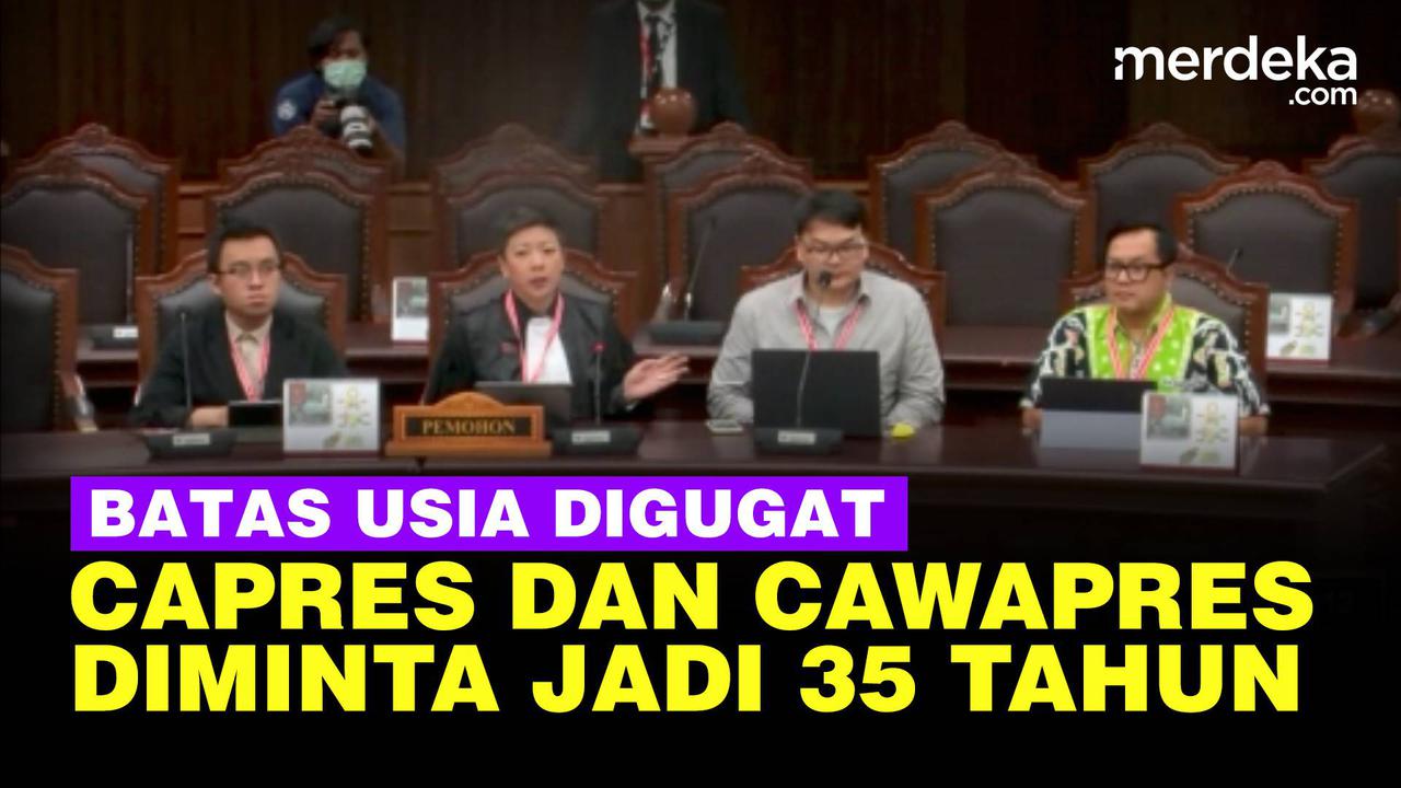 VIDEO: Batas Usia Capres-Cawapres Digugat ke MK, Jika Disetujui Gibran Bisa Maju