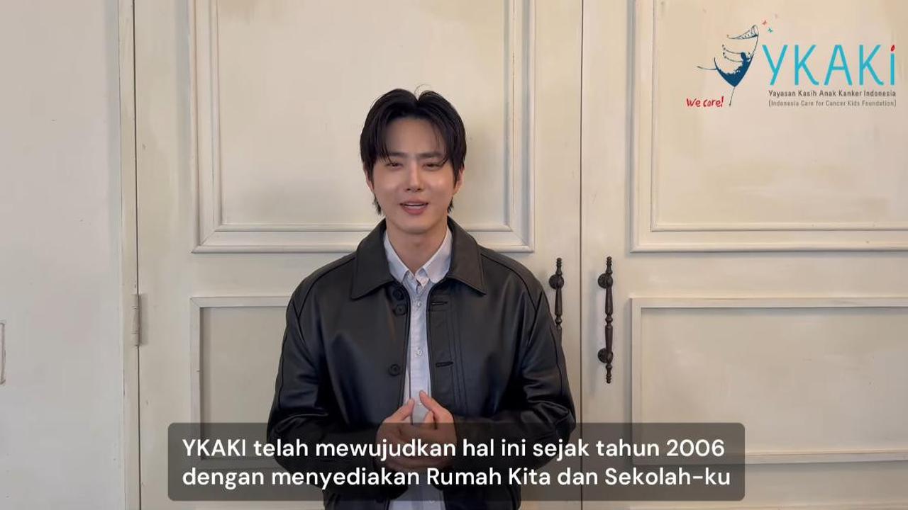 Suho EXO Resmi Bergabung dengan YKAKI sebagai Duta Kehormatan untuk Anak Kanker