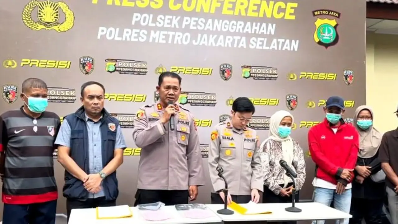 Kepolisian menangkap delapan pelajar yang diduga terlibat praktik judi balap lari di Jalan M Saidi Raya, Pesanggrahan, Jakarta Selatan. (Istimewa)