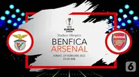 Benfica vs Arsenal (liputan6.com/Abdillah)
