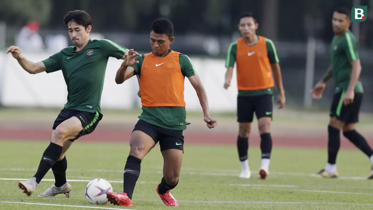 Latihan Timnas Indonesia