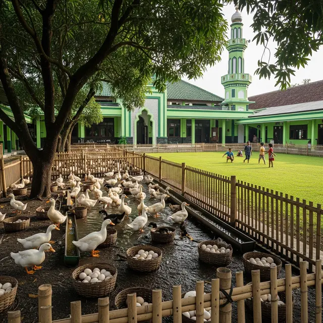 9 Ide Ternak di Area Masjid untuk Kesejahteraan Jamaah, Solusi Tingkatkan Ekonomi