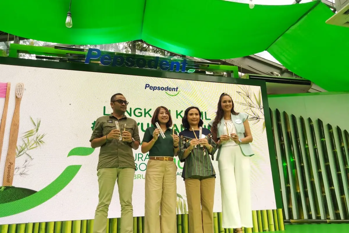 Peluncuran sikat gigi pepsodent terbaru