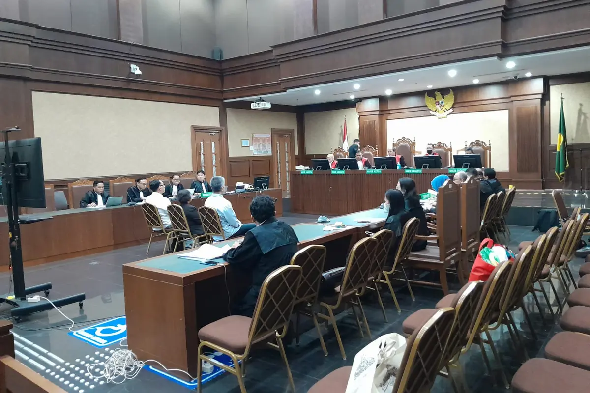 Pengadilan Negeri Jakarta Pusat (PN Jakpus) Kelas IA Khusus menggelar sidang perkara dugaan korupsi LPEI.