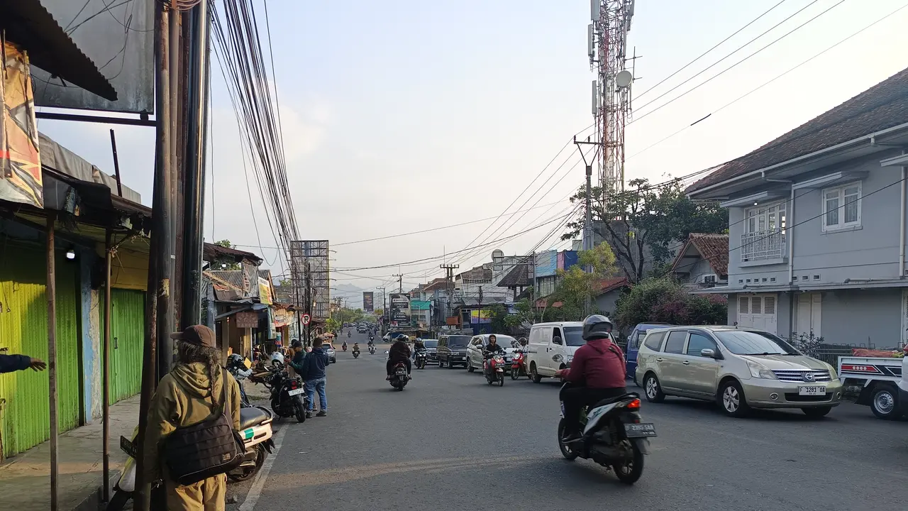 Lokasi tawuran pelajar di Sukabumi