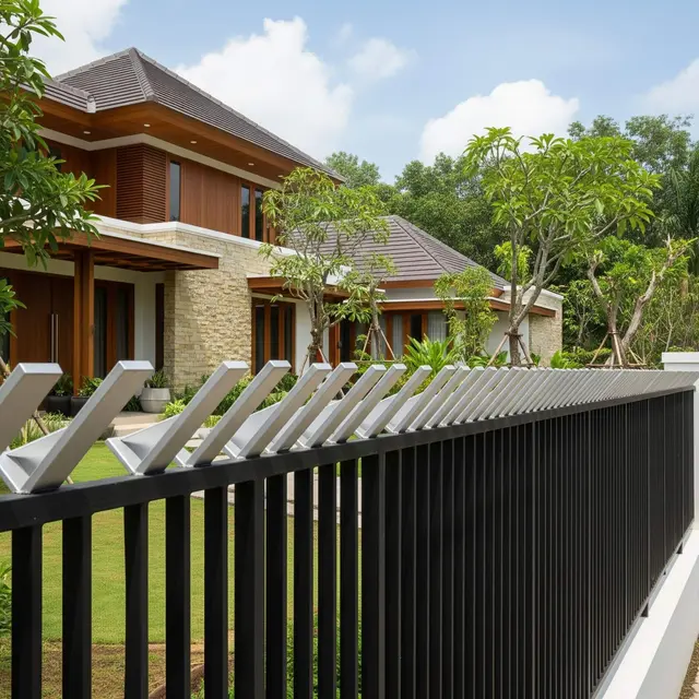 Model Pagar Rumah Anti Ular untuk Rumah di Daerah Tropis