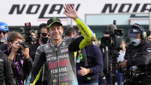 Valentino Rossi di MotoGP Emilia Romagna
