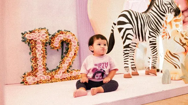 Perayaan ultah pertama Ameena putri Atta dan Aurel (Foto: Instagram attahalilintar)