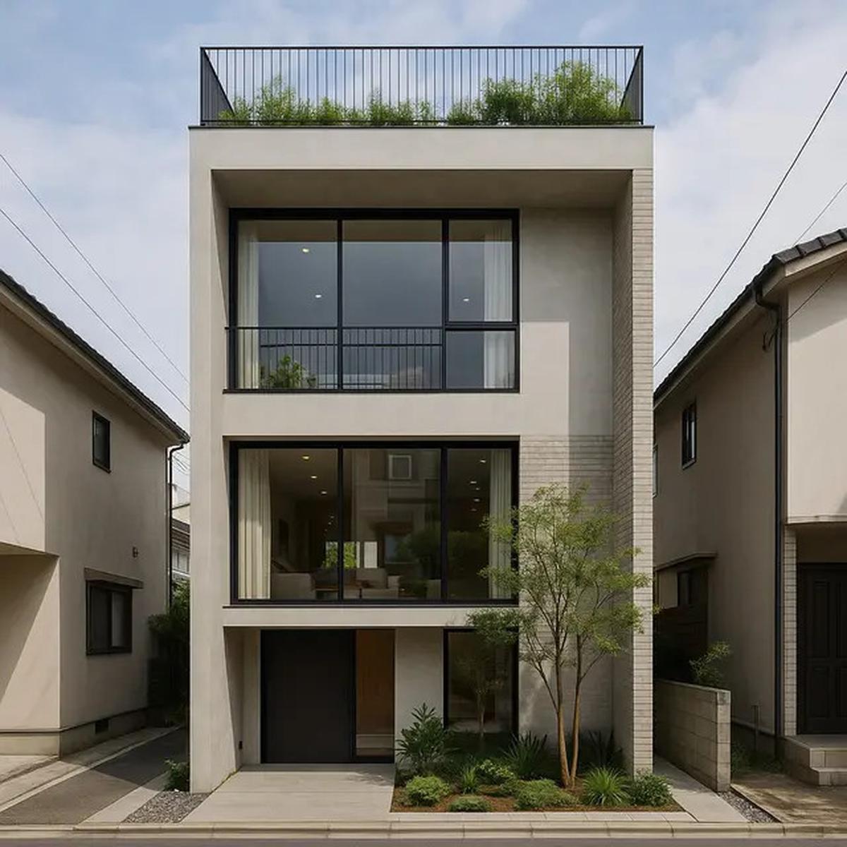7 Desain Rumah Mewah Lahan Sempit, Hunian Nyaman dan Terasa Luas