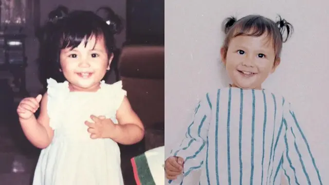 Potret Masa Kecil 6 Artis Wanita Ini Disebut Mirip Sang Anak, Bak Kembar
