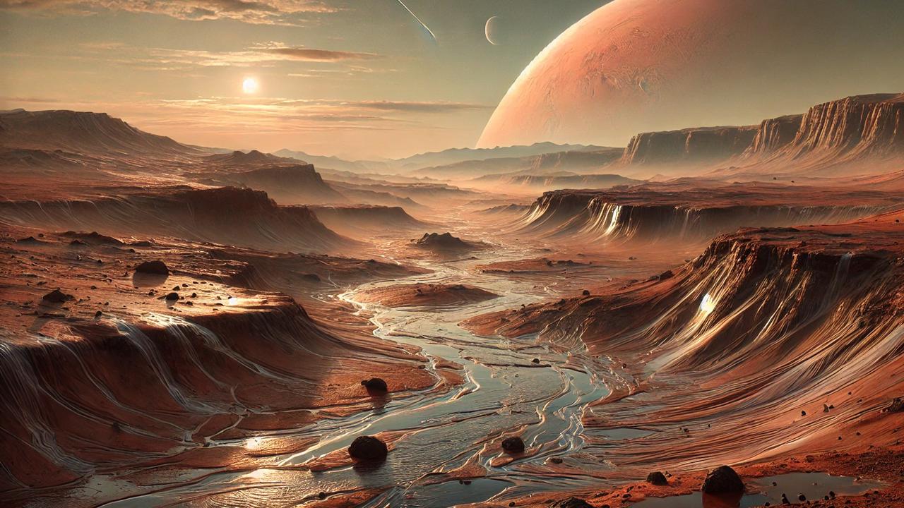 Temuan Baru Ada Jejak Air yang Mengalir di Mars