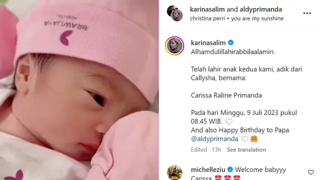 Anak Karina Salim