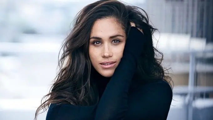 Meghan Markle/copyright Peter Lindbergh/vanityfair.com