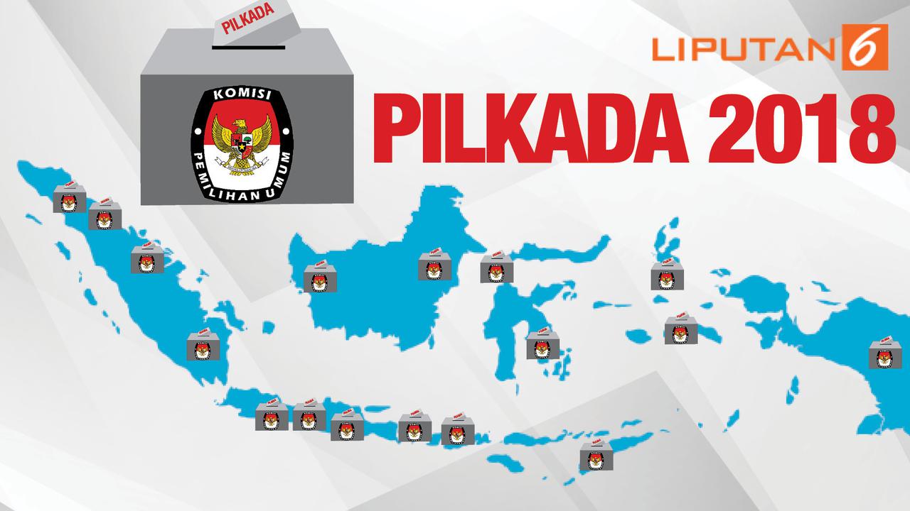 Banner Infografis Pilkada 2018