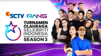 Jadwal Pertandingan Turnamen Olahraga Selebriti Indonesia season 3 (TOSI) 19 Oktober 2024