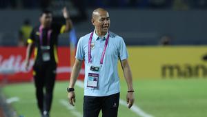 Hasil ini membuat skuad asuhan pelatih Kurniawan Dwi Yulianto kini mengoleksi tiga poin. (Bola.com/M Iqbal Ichsan).