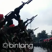 Kedatangan Jenazah Korban Heli di Poso sudah datang di Tempat Makam Pahlawan Kalibata,