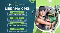 EKSLUSIF DI VIDIO, Live Streaming WTA 250 Liberma Open 2023 Babak 16 Besar sampai Final