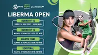 EKSKLUSIF di Vidio, Live Streaming WTA 250 Liberma Open 2023 14-18 Juni