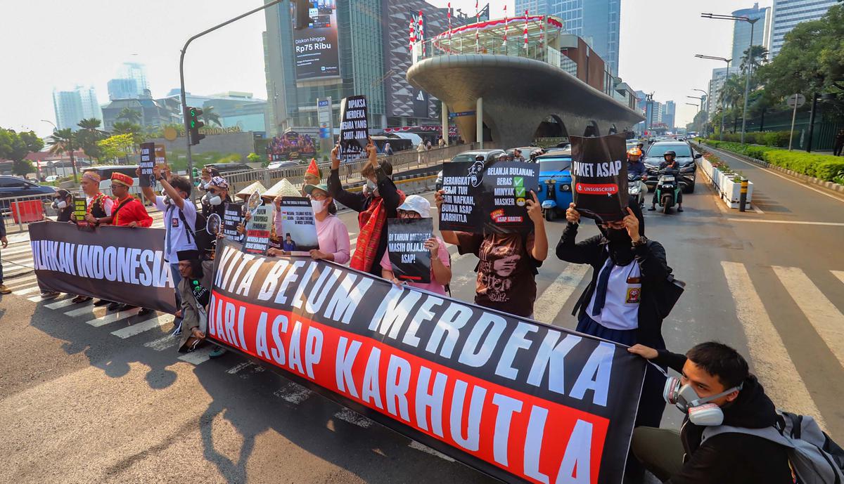 WALHI Desak Pemerintah Perkuat Penanganan Karhutla
