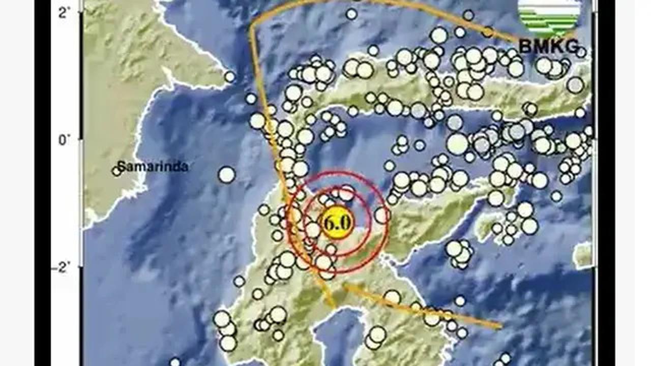 7 Kali Gempa Susulan Guncang Poso, Ini Lokasinya