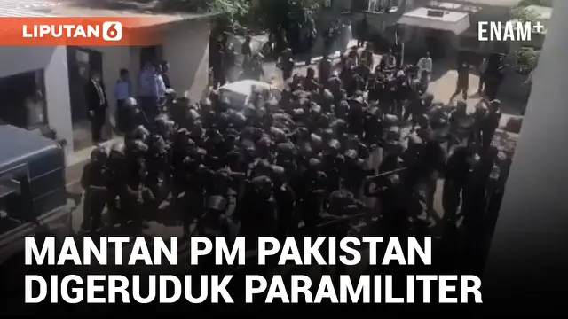 Pasukan Paramiliter Tahan Mantan PM Pakistan, Imran Khan