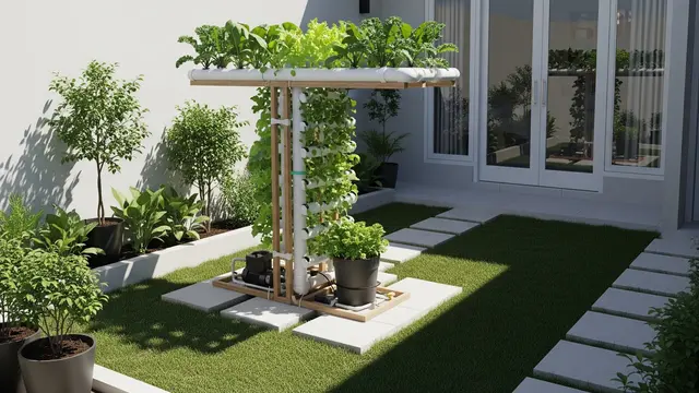 9 Model Kebun Hidroponik Bentuk Huruf, Solusi Estetis dan Fungsional