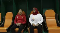 Ketua Umum PSSI, Mochamad Iriawan, bersama Bupati Bogor, Ade Yasin, meninjau kesiapan Stadion Pakansari sebagai kandidat venue Piala Dunia U-20 2021. (Bola.com/M. Iqbal Icshan)