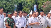Menteri Dalam Negeri, Tito Karnavian bersama Menteri Pertanian (Mentan) Amran Sulaiman dalam acara peluncuran GPM, Sabtu (30/8/2025).