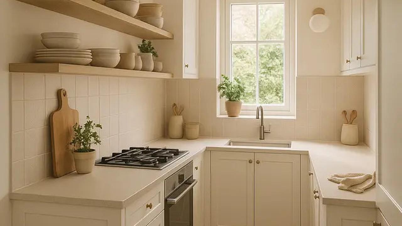 8 Desain Dapur Kecil Memanjang ke Samping, Solusi Ruang Terbatas yang Tetap Estetik di 2025