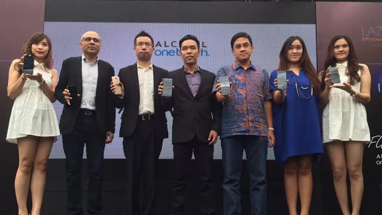 Sambangi Indonesia, Alcatel Onetouch Flash Plus Gandeng Lazada