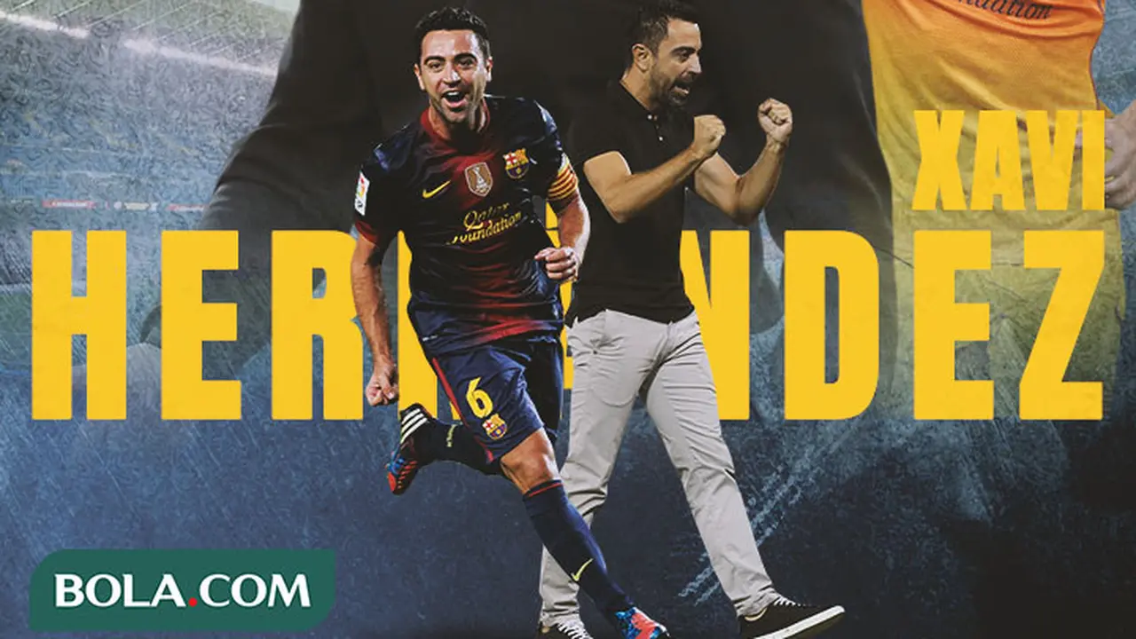 Ilustrasi - Xavi Hernandez
