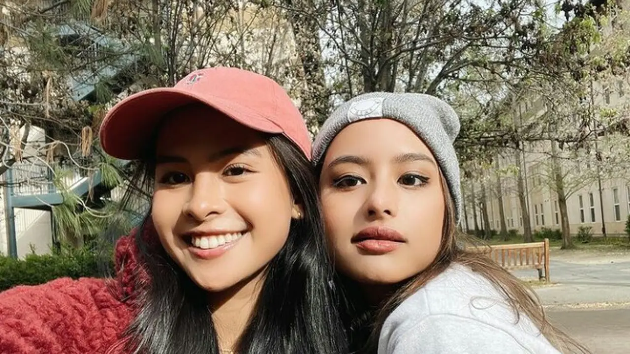 Gaya Kompak Oufit Maudy Ayunda dan Adiknya Amanda Khairunnisa, Simpel tapi Kece