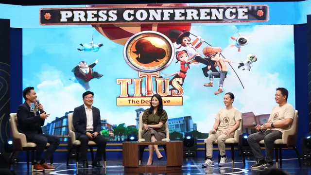 Series Animasi Titus The Detective (Istimewa)