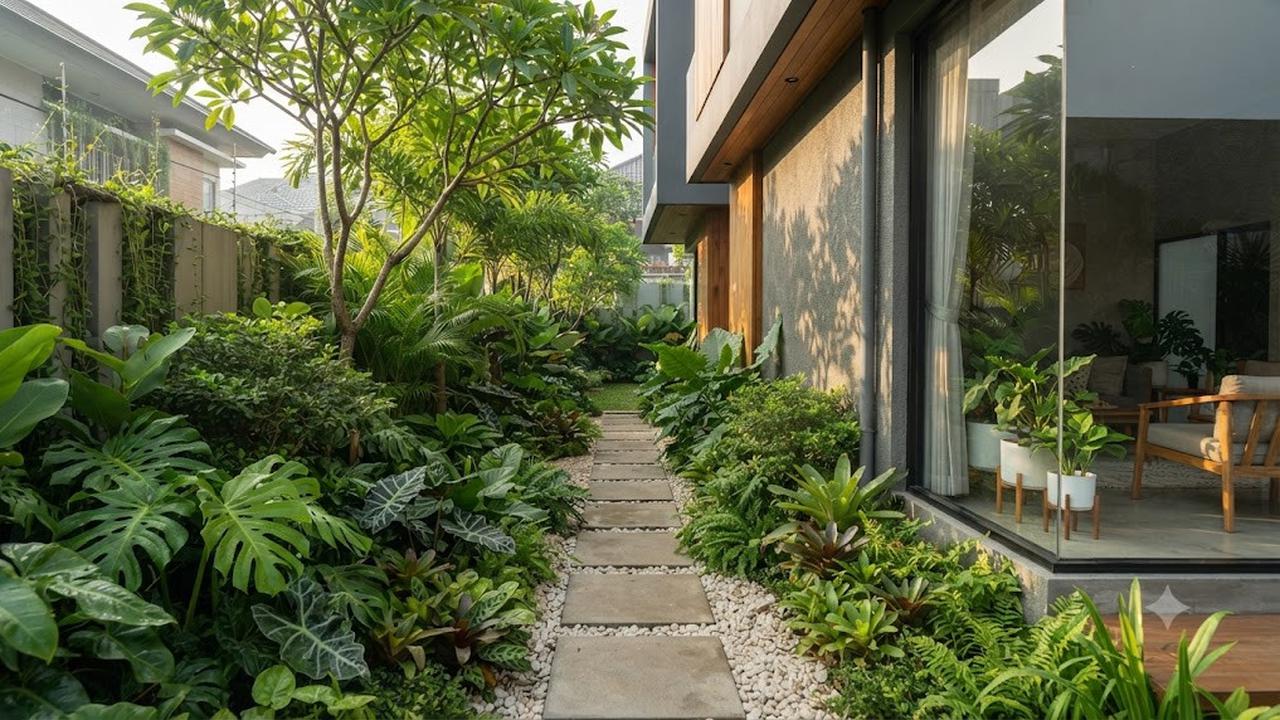 Rumah dengan "Green Buffer"