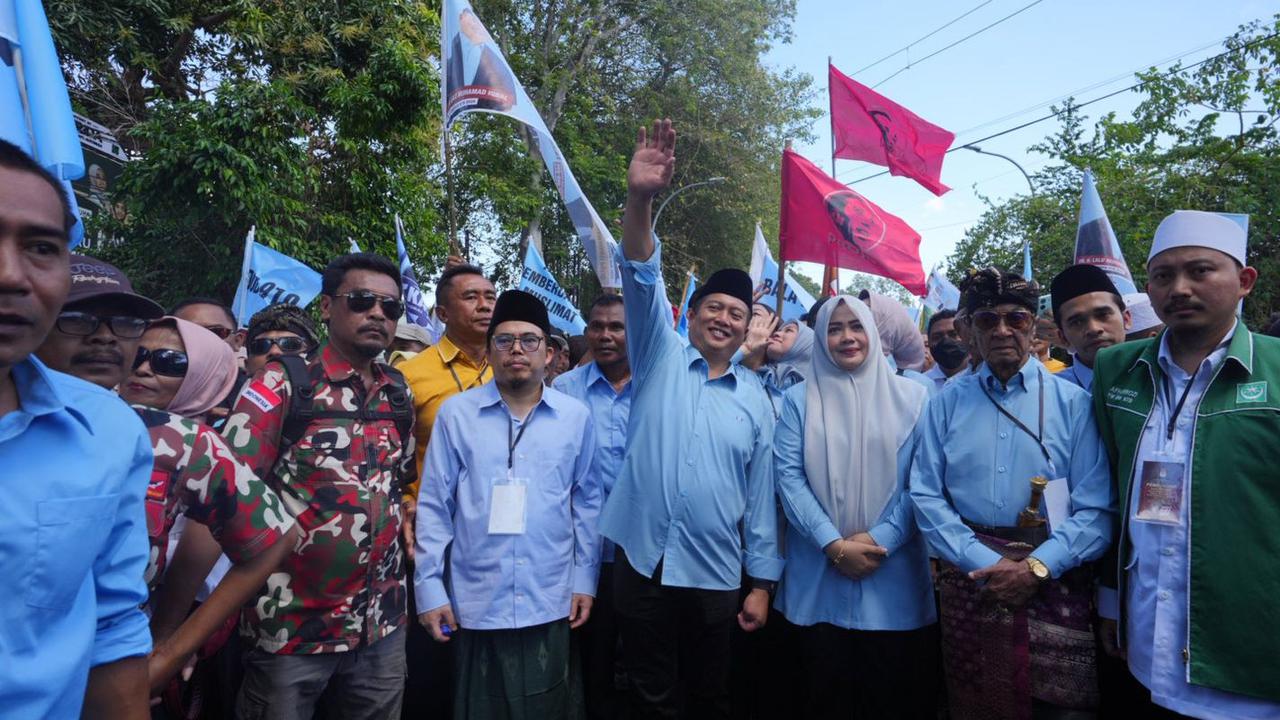 Pesan Prabowo untuk Lalu Iqbal Usai Menang Pilgub NTB Versi Quick Count