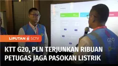 PLN memastikan kesiapan energi listrik untuk mendukung pelaksanaan KTT G20. Persiapan menyeluruh telah dilakukan untuk memastikan keandalan pasokan dari kapasitas pembangkit, hingga transmisi listrik ke venue acara KTT G20.