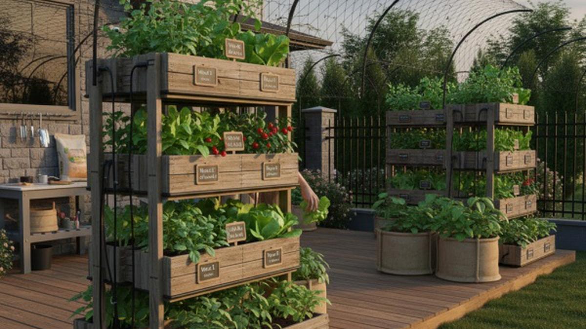 11 Ide Kebun Mini Rumah yang Menjaga Ketersediaan Sayur Selama Minggu, Produktif Sepanjang Hari