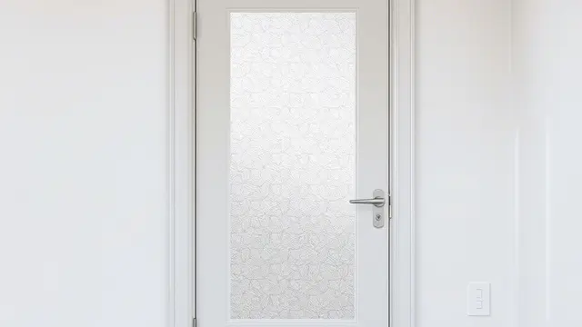 Pintu Minimalis dengan Panel Kaca