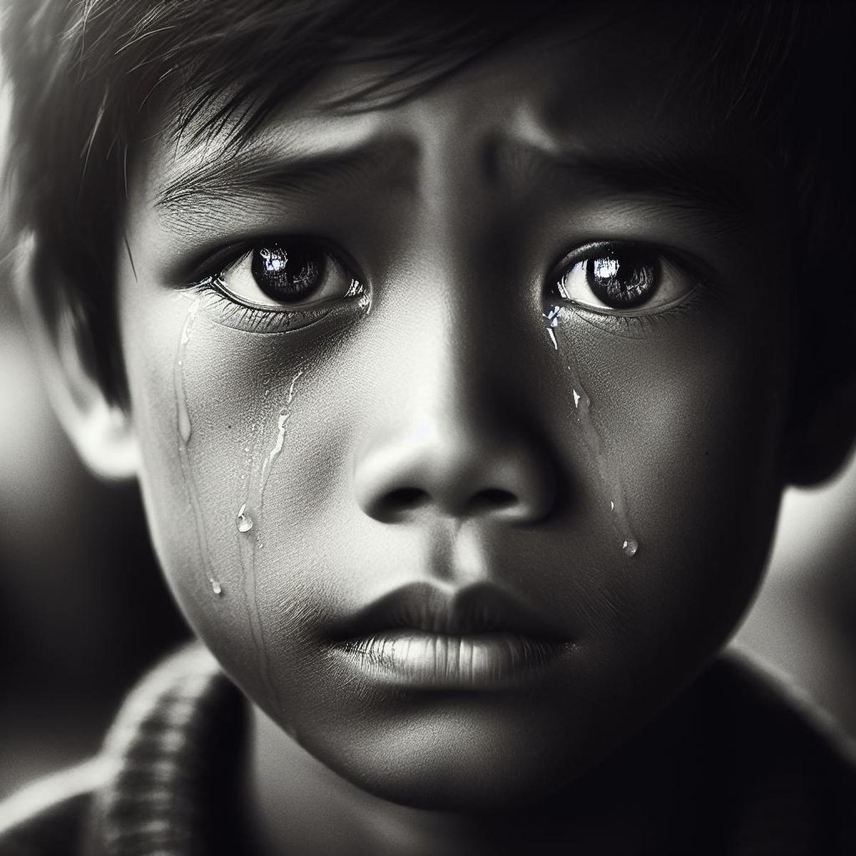 Ilustrasi Anak Menangis
